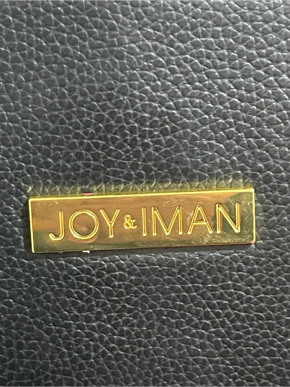 Joy & Iman Women’s Genuine Leather Large Tote Shoulder Bag